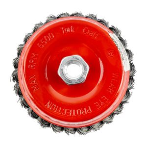 Wire Cup Brush Twisted 125mmxm14 Blister